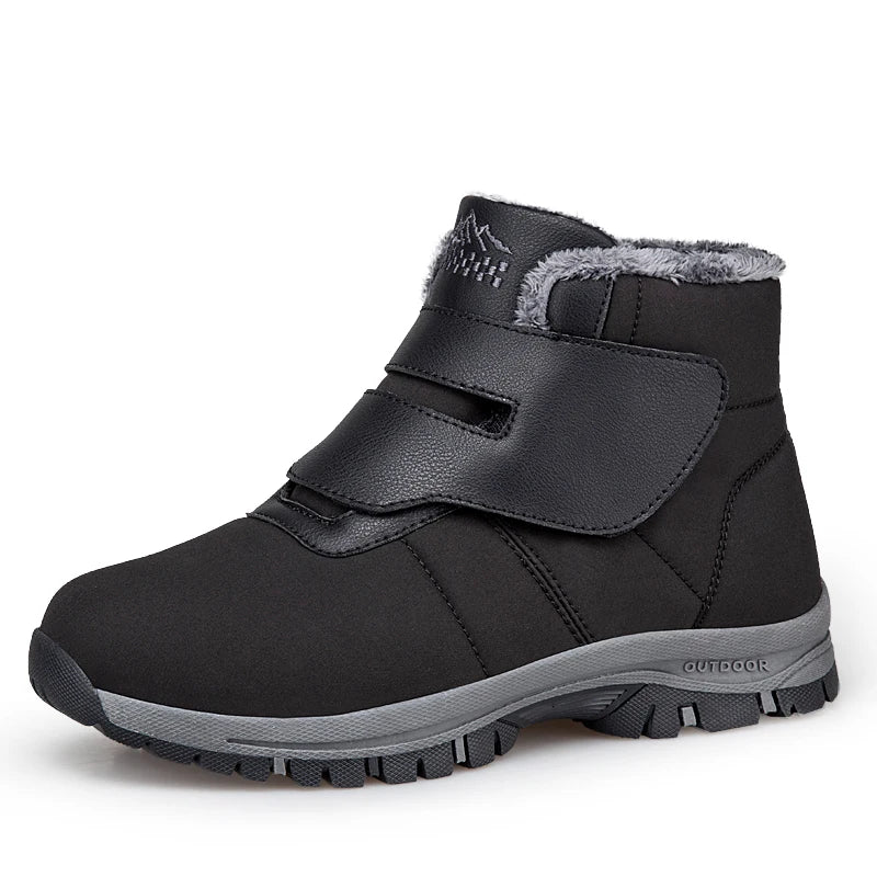 Ghete Ortopedice Iarnă Femei OrtoPas® Warm Fit – Căptusite cu Blană, Impermeabile & Închidere Reglabilă cu Scai