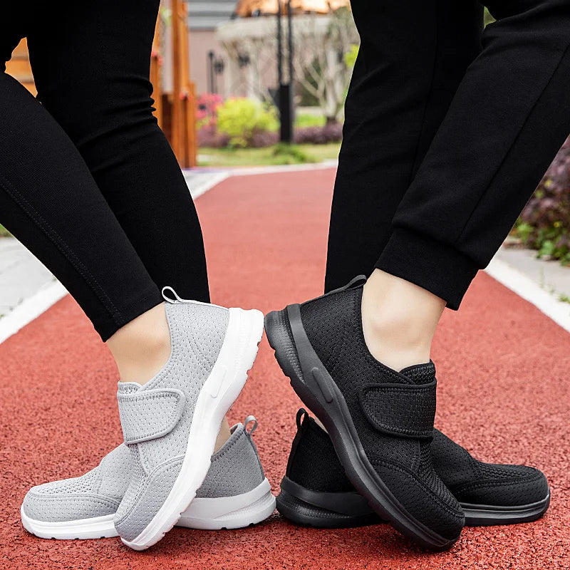 Pantofi Ortopedici Femei OrtoPas® Soft Comfort – Închidere Reglabilă cu Scai & Calapod Lat