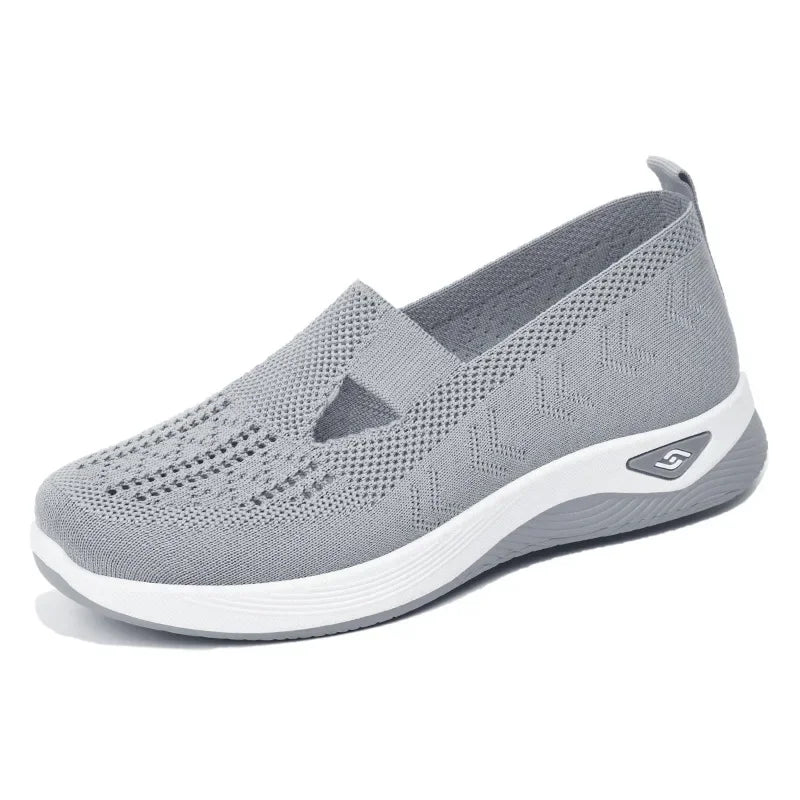 Pantofi Sport Ortopedici OrtoPas® SoftStep – Textil Flexibil Anti-Presiune & Încălțare Rapidă
