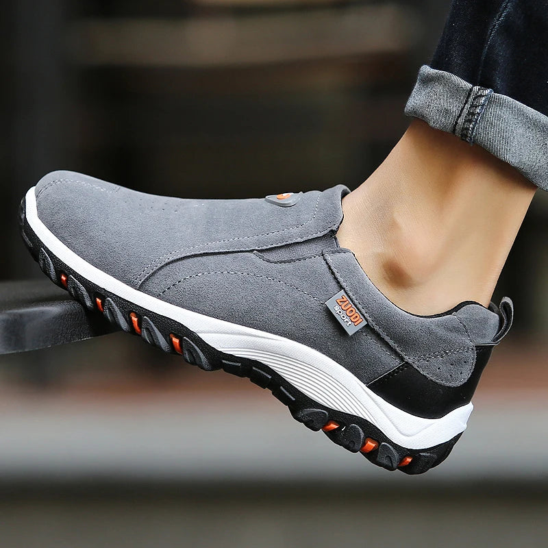 Pantofi Sport Bărbați OrtoPas® Impermeabili & Antiderapanți – Confort Fără Șireturi