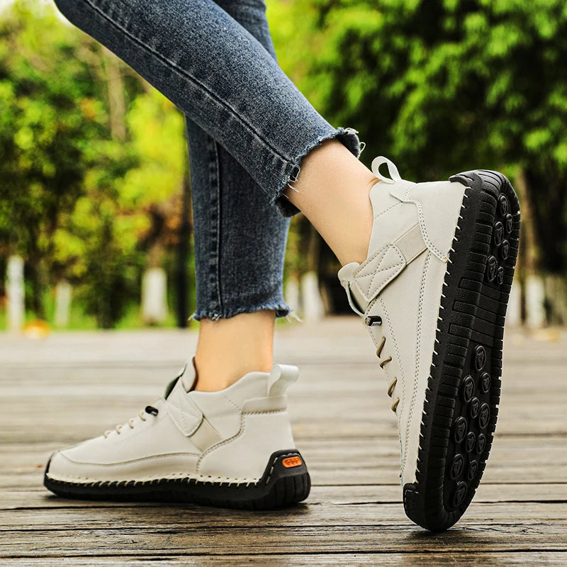 Pantofi Casual Ortopedici Femei OrtoPas® Soft Leather – Piele Moale & Cusături Ergonomice