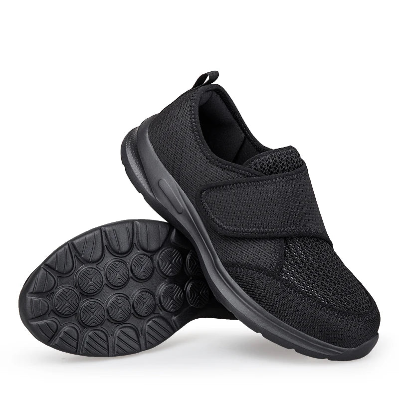 Pantofi Ortopedici Dama OrtoPas® SoftStep – Reglabili cu Arici, pentru Picioare Umflate și Diabet