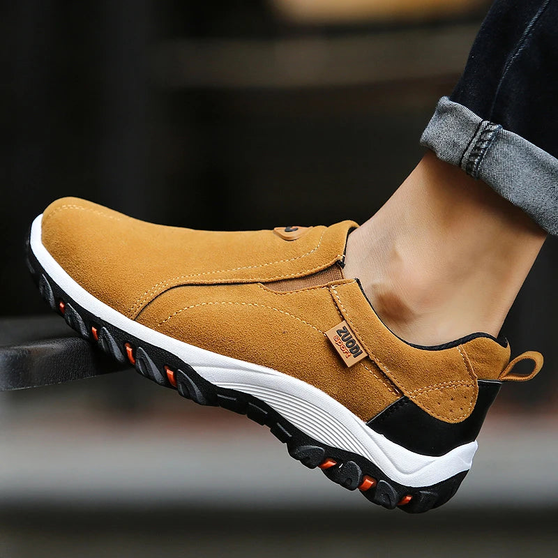 Pantofi Sport Bărbați OrtoPas® Impermeabili & Antiderapanți – Confort Fără Șireturi