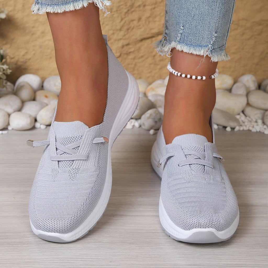 Pantofi Sport Femei OrtoPas® Soft Mesh – Ușori & Respirabili, Fără Șireturi