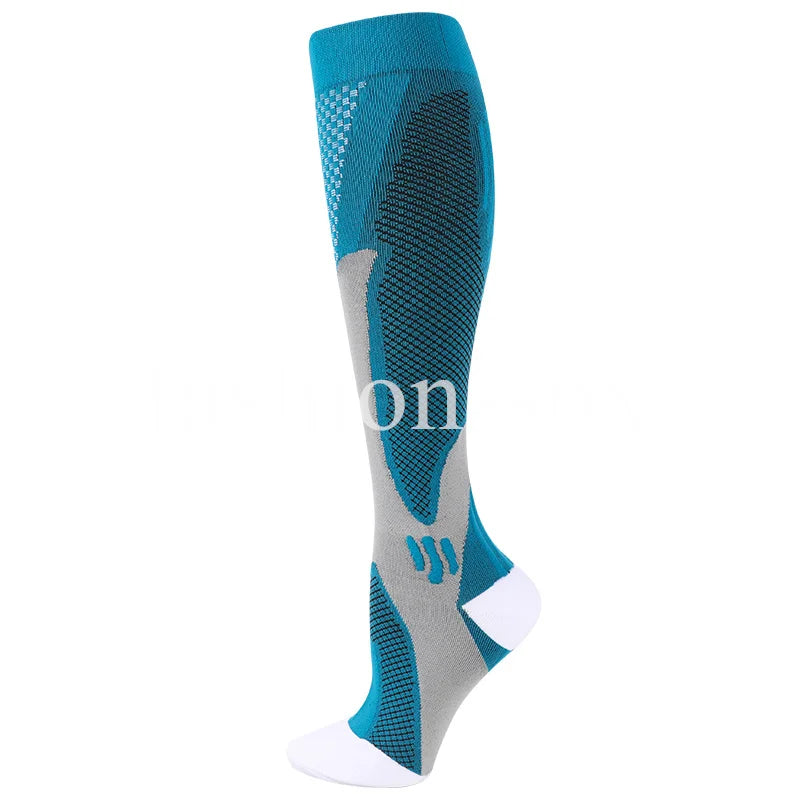 Ciorapi de Compresie Gradată OrtoPas® – Până la Genunchi, Cu Degete (Unisex)