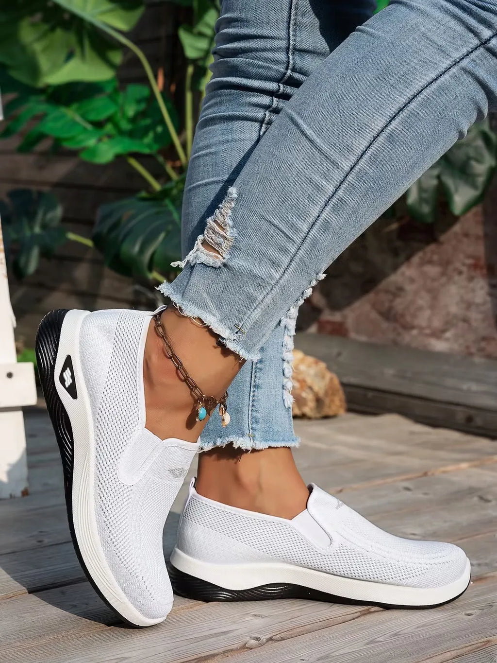 Pantofi Ortopedici Dama OrtoPas® Soft Work – Slip-On din Panza Respirabila