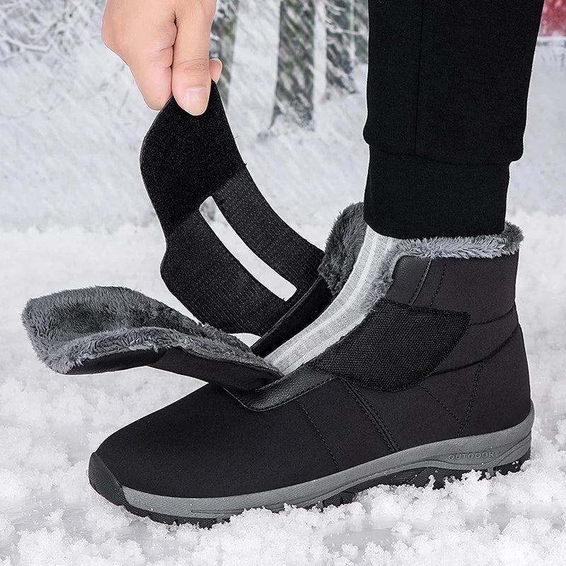 Ghete Ortopedice Iarnă Femei OrtoPas® Warm Fit – Căptusite cu Blană, Impermeabile & Închidere Reglabilă cu Scai