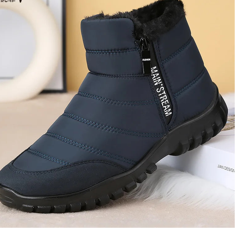 Ghete Ortopedice de Iarnă OrtoPas® ThermoShield – Impermeabile, Căptușite cu Pluș & Talpă Anatomică Antiderapantă