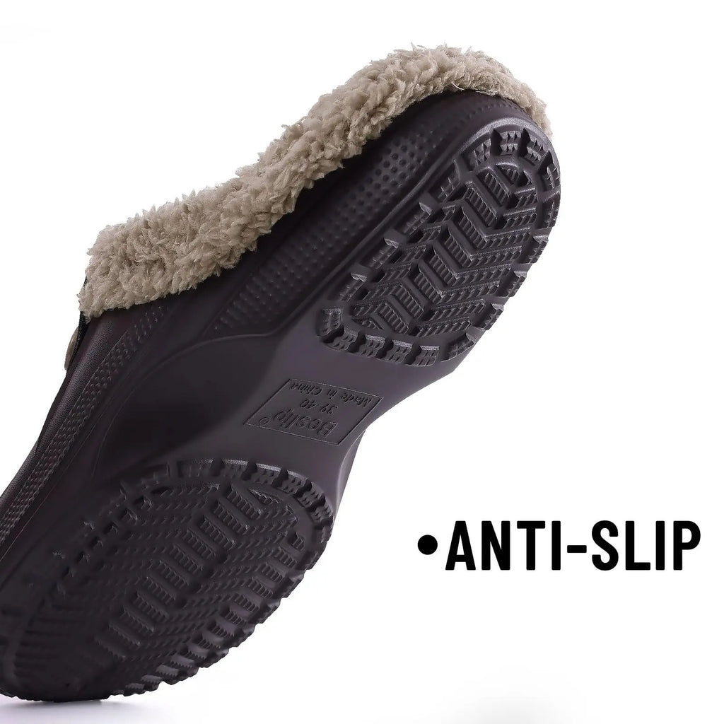 Saboți Ortopedici de Casă OrtoPas® Thermo-Asgard – Impermeabili, Căptușiți cu Blană Termică & Talpă Anti-Șoc