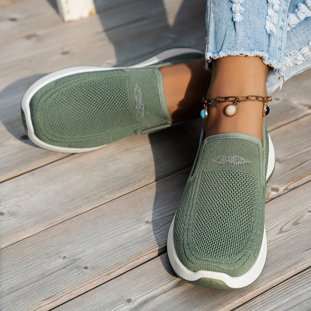 Pantofi Ortopedici Dama OrtoPas® Soft Work – Slip-On din Panza Respirabila